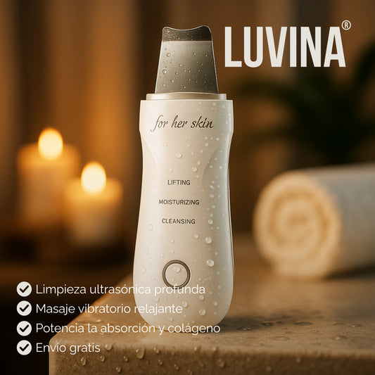 Luvina | Limpiador Facial Ultrasónico