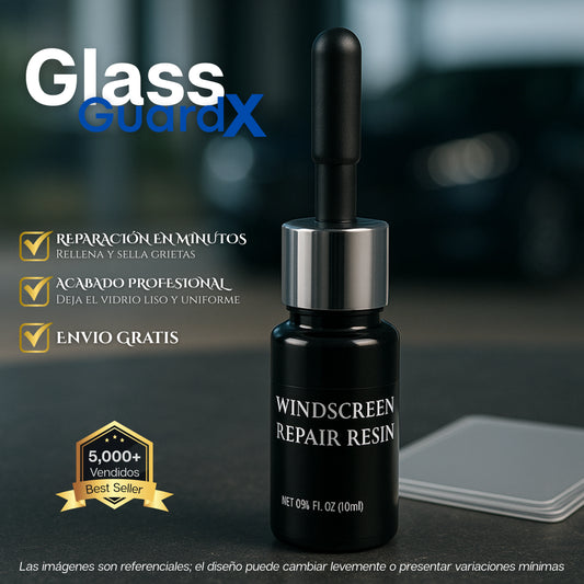 GlassGuardX | Compuesto Reparador de Vidrios Premium