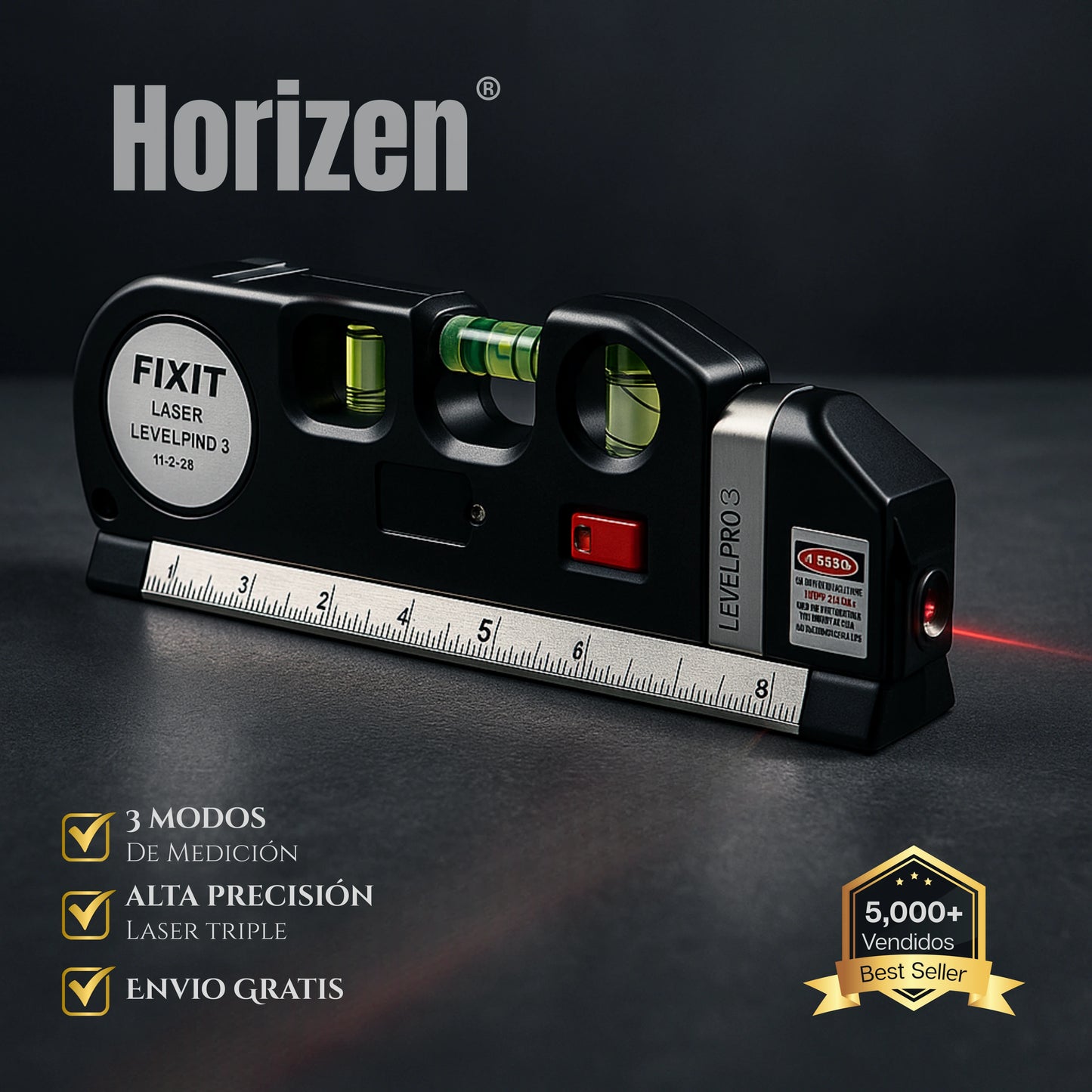 Horizen | Nivelador Láser Multifuncional