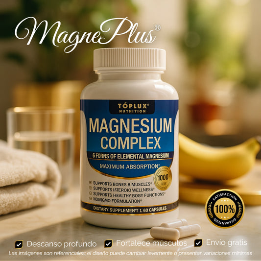 MagnePlus |Suplemento Magnesio 7 en 1