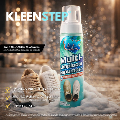 KleenStep | Combo Espuma Limpiadora Para Calzado Deluxe X2