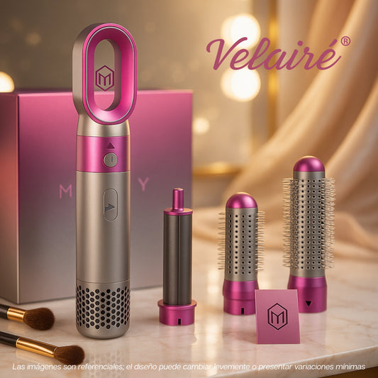 Velairé | Cepillo Secador Iónico 5 en 1