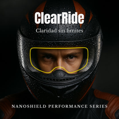 ClearRide | Visor Antilluvia Profesional