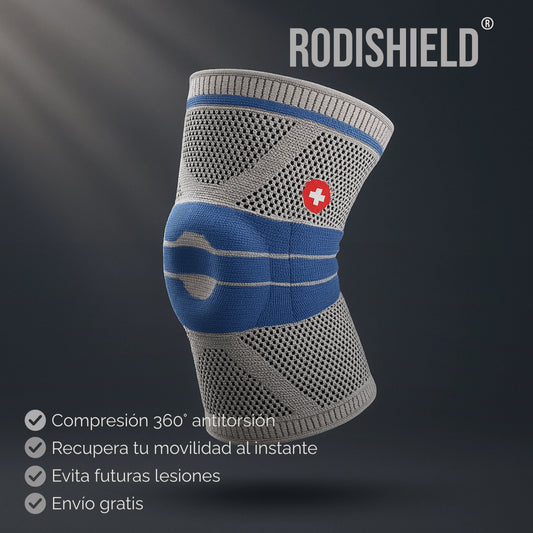 RodShield | Rodillera de Compresión Compresión 360° con Gel