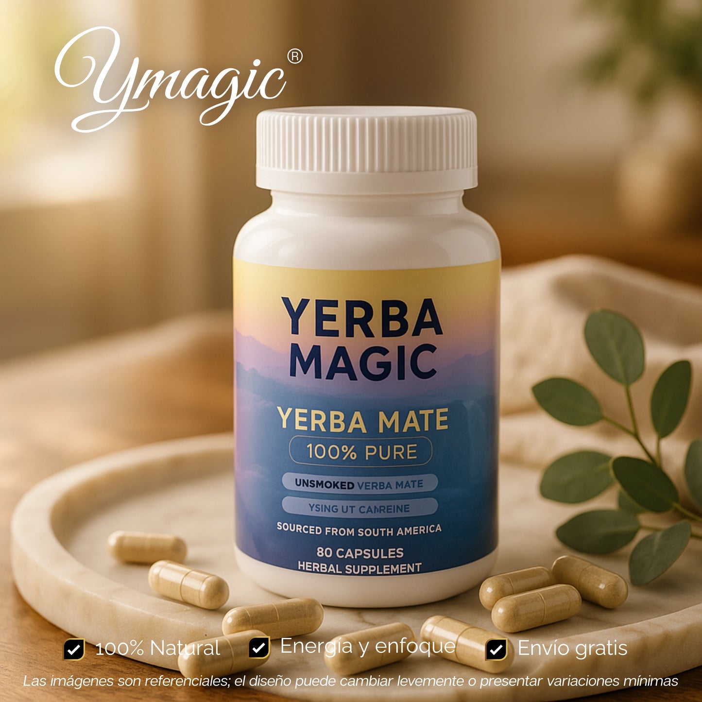 YMagic | Suplemento En Capsulas Yerba Mate