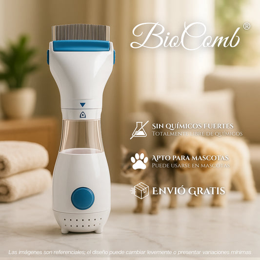 BioComb | Cepillo Eliminador De Piojos Pro