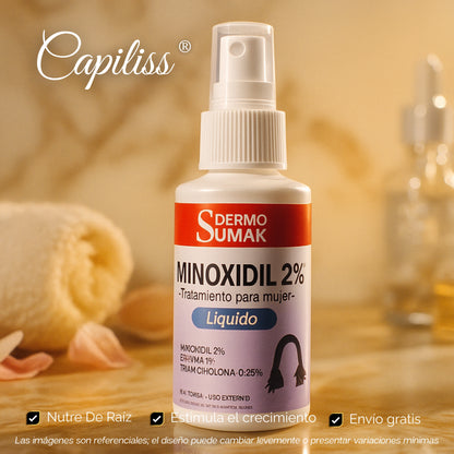 Capiliss | Formula Minoxidil 2% + Biotina Para Mujer