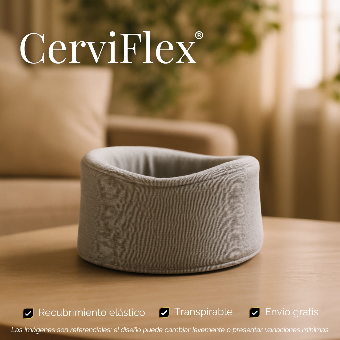 CerviFlex | Cuello Ortopédico Blando Para Descanso