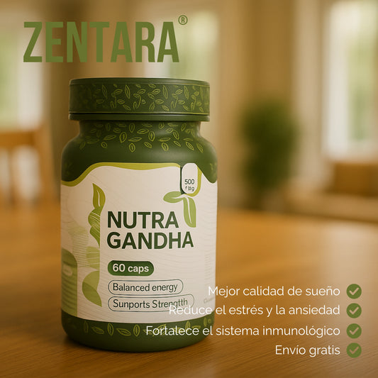 Zentara | Capsula Ashwagandha Antiestrés