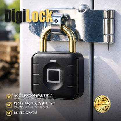 DigiLock | Candado Digital Con Lector De Huella