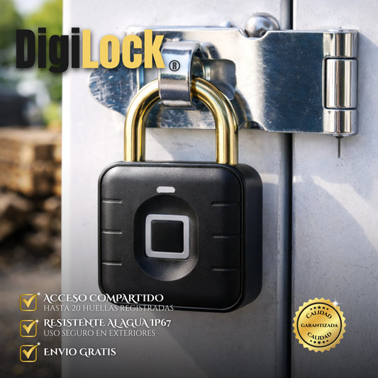 DigiLock | Candado Digital Con Lector De Huella