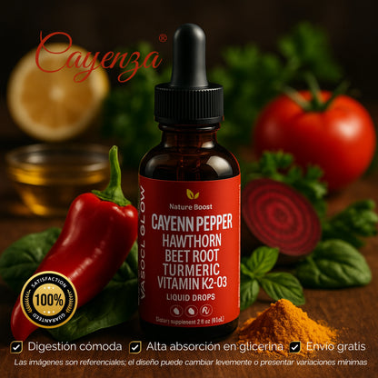 Cayenza | Suplemento a Base De Pimienta De Cayena 100% Puro