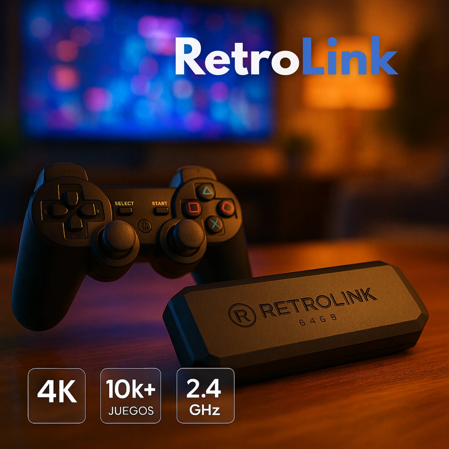 RetroLink | Mini Consola Retro Portable