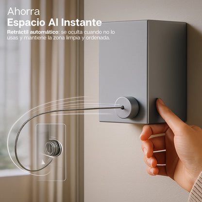 TendLock | Tendedero Retráctil 4M Premium