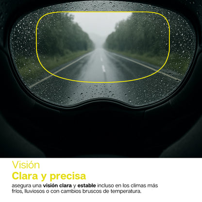 ClearRide | Visor Antilluvia Profesional
