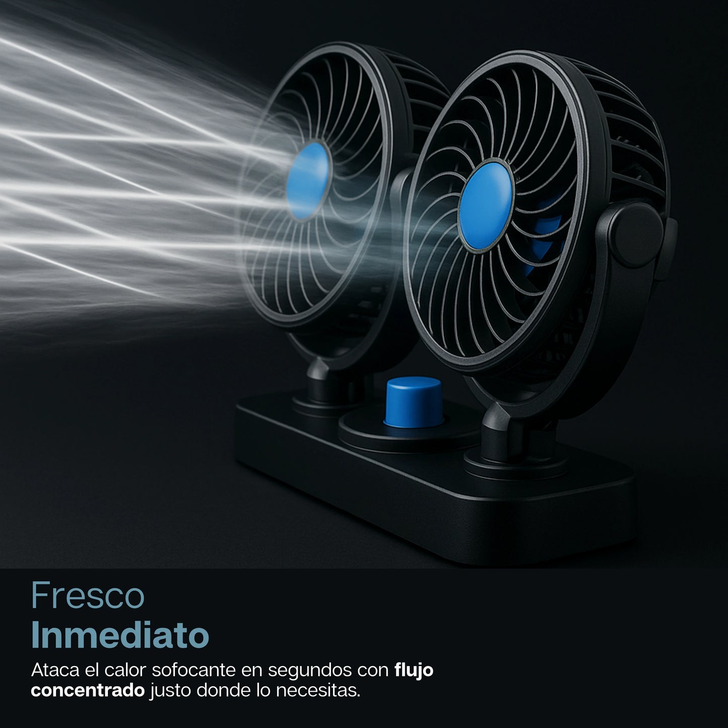 NeoAir | Ventilador Dual Para Vehículo