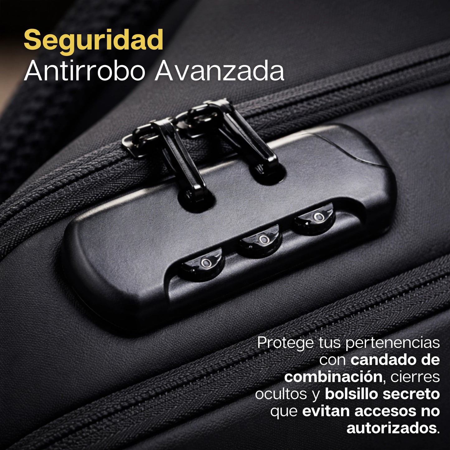 Lock&Go | Mochila Antirrobo Multifunción