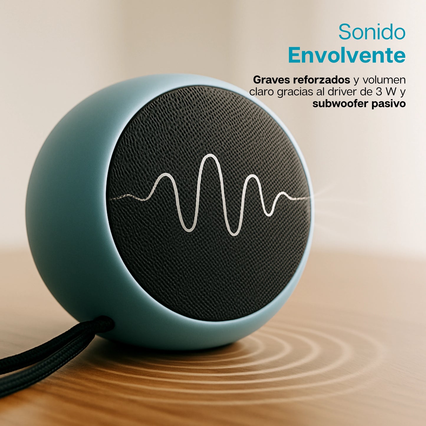 PulseBeat | Mini Parlante de Alta Potencia Portable