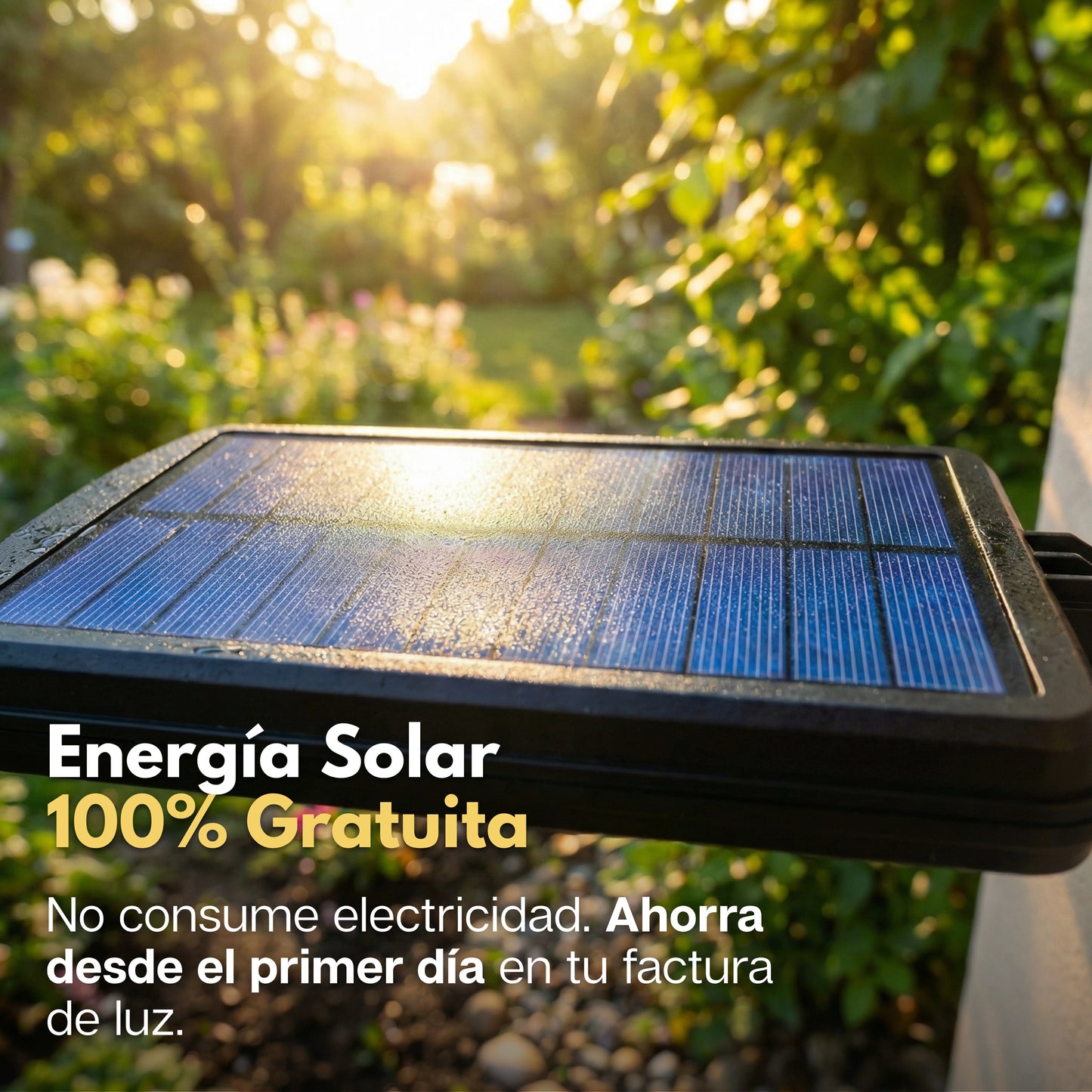 SolarZen | Lámpara Solar LED Con Sensor De Movimiento