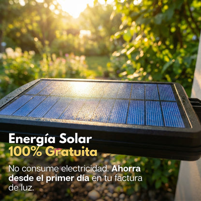 SolarZen | Lámpara Solar LED Con Sensor De Movimiento