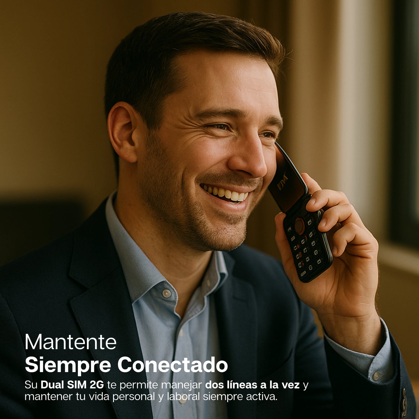 Lynk i17Pro | Teléfono Celular Plegable Multifunción