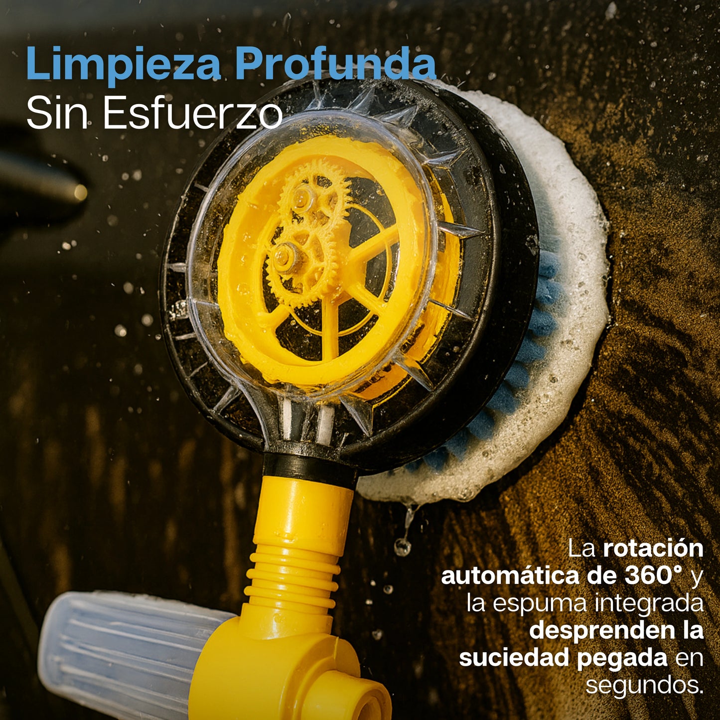 HidroSpin | Cepillo Giratorio 360 Multifuncional