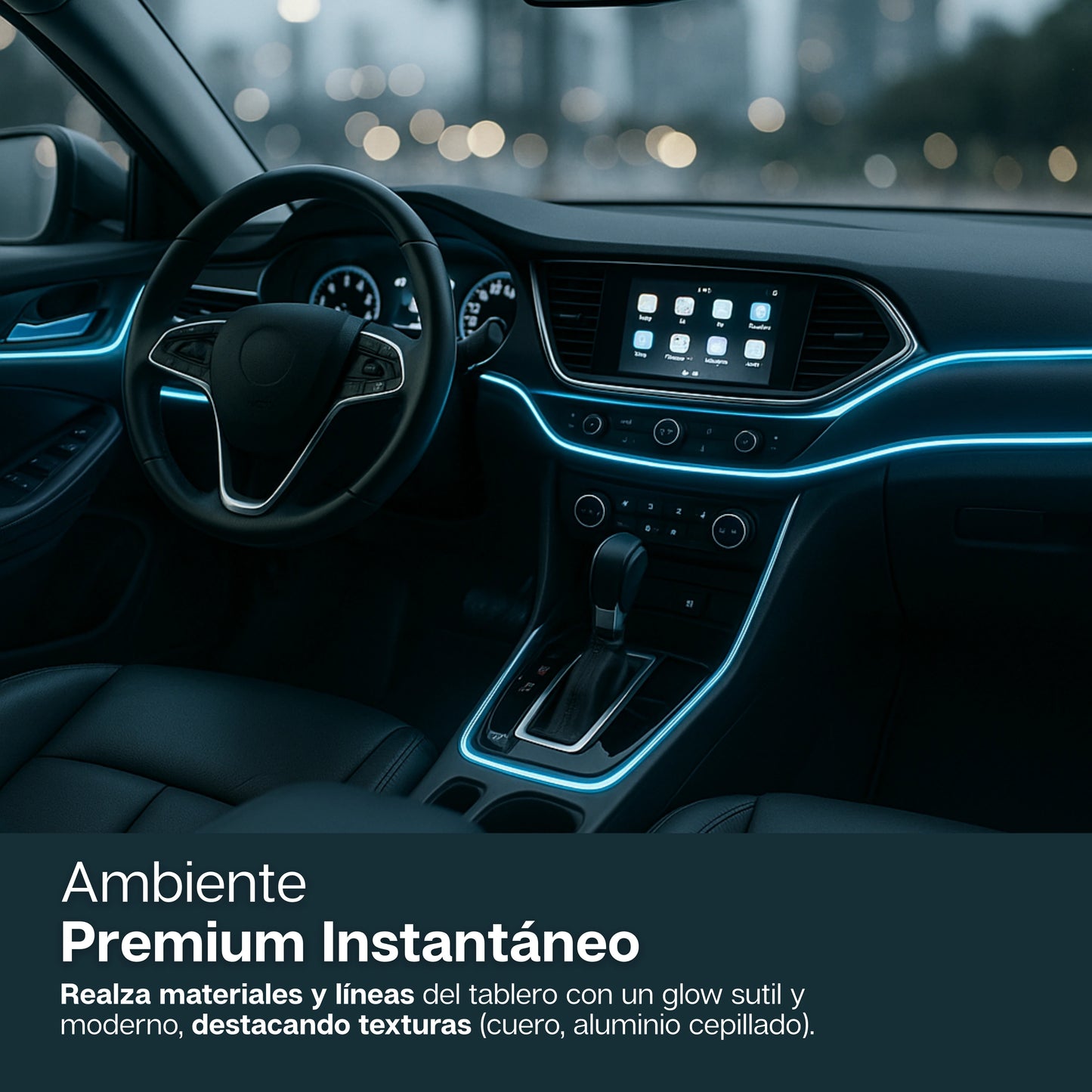 NébulaX | Tiras LED de Ambientación Para Vehículo