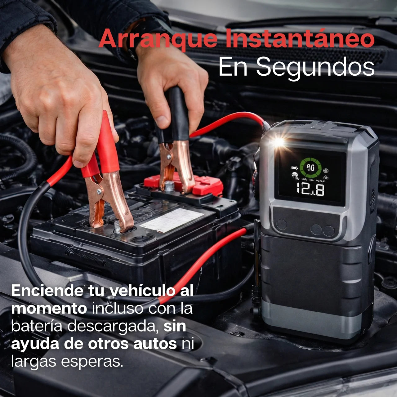 StarterX | Arrancador de Auto 4 en 1