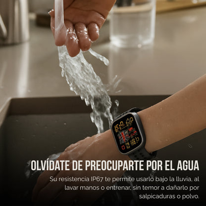 SmartPulse S9 | Smartwatch con 7 correas incluidas