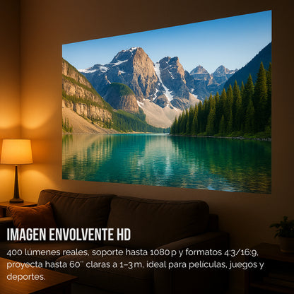 Lumicast | Mini Proyector Premium