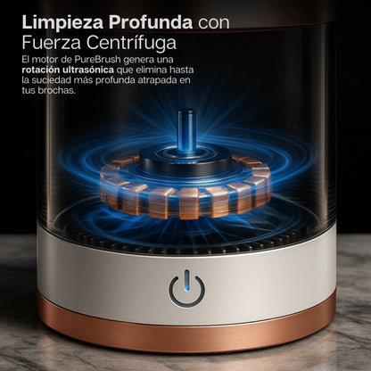 PureBrush | Limpiador Ultrasonico De Brochas