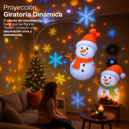FestiRay | Proyector Led Navideño Envolvente Para Decoración