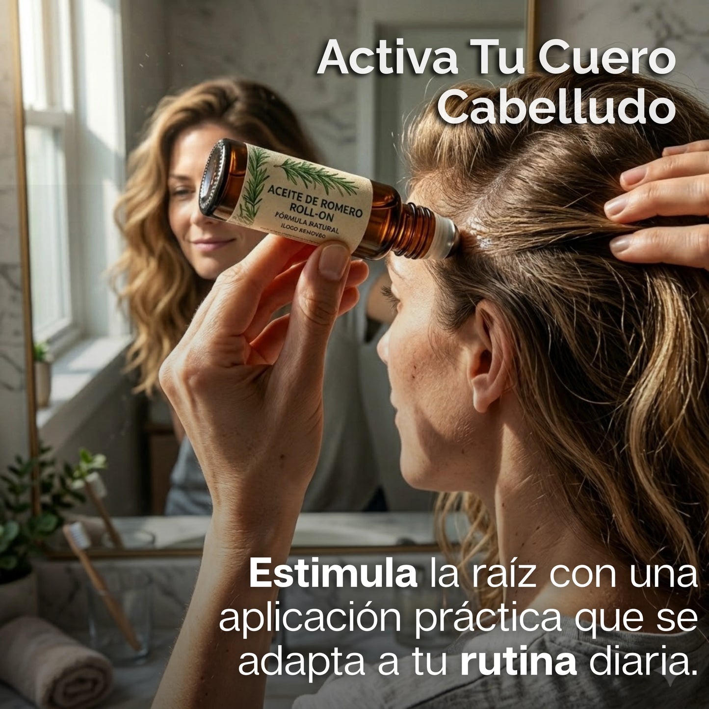 HairBloom | Reparador Capilar Profesional Anticaída con Extracto de Romero.