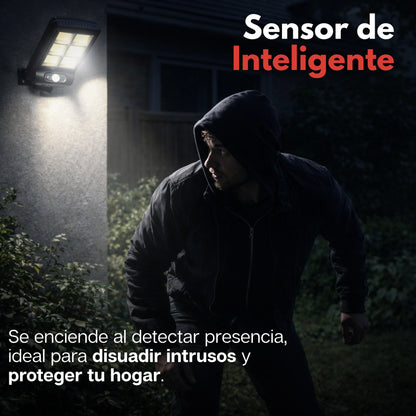 SolarZen | Lámpara Solar LED Con Sensor De Movimiento
