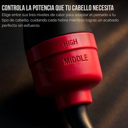 LissePro | Cepillo Secador Eléctrico 3 en 1