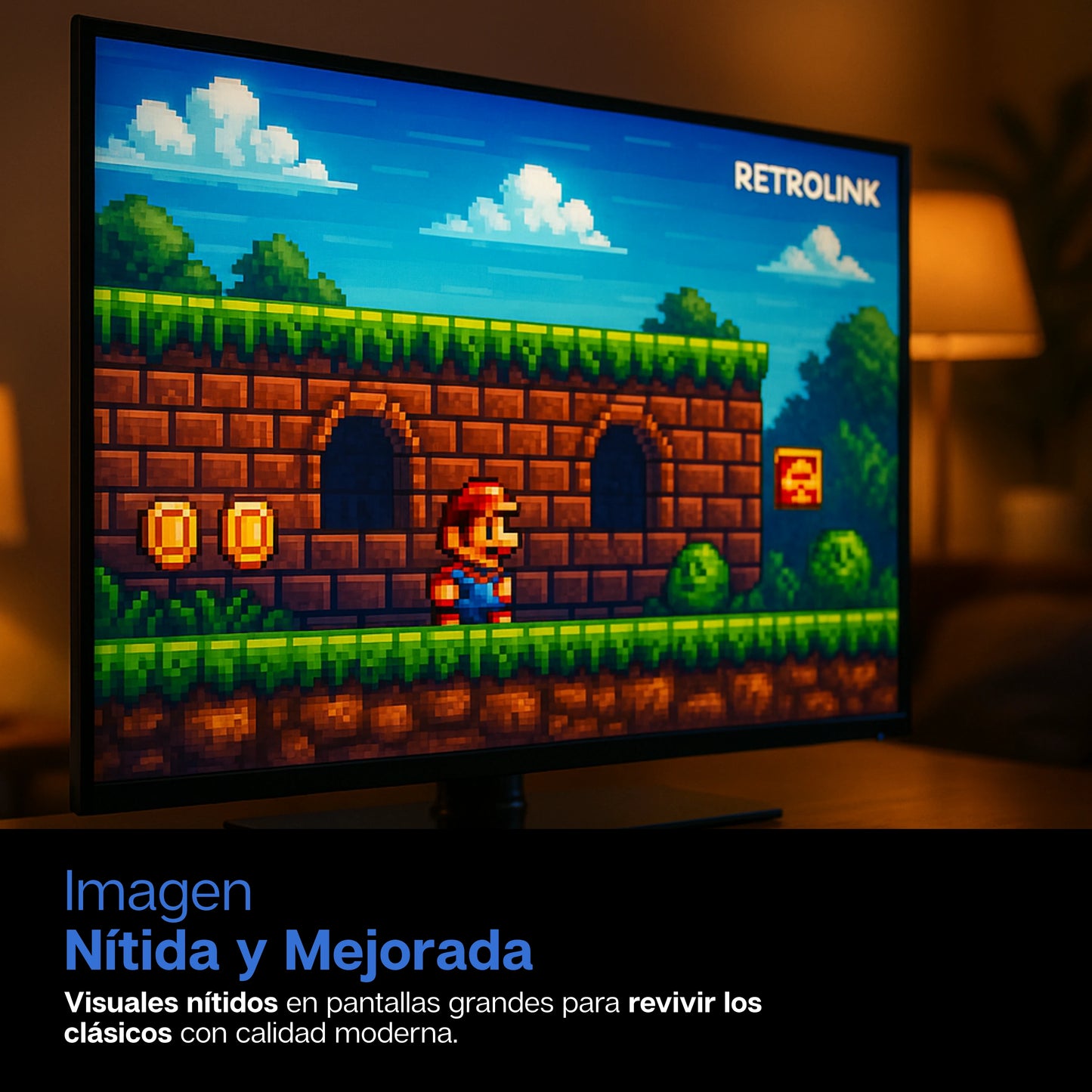 RetroLink | Mini Consola Retro Portable