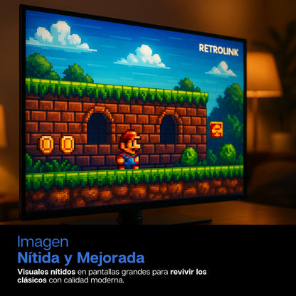 RetroLink | Mini Consola Retro Portable