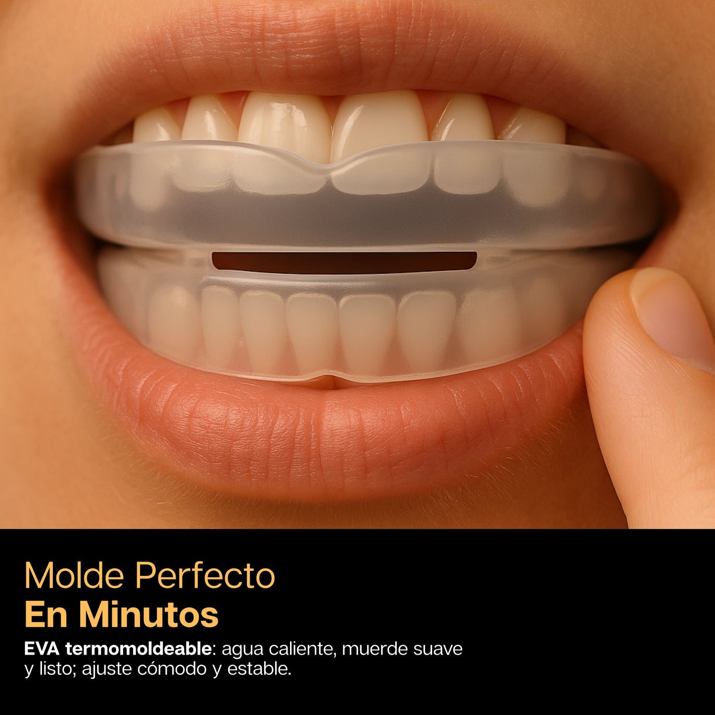 QuietBite | Protector Bucal 2 en 1 Antirronquidos y Bruxismo