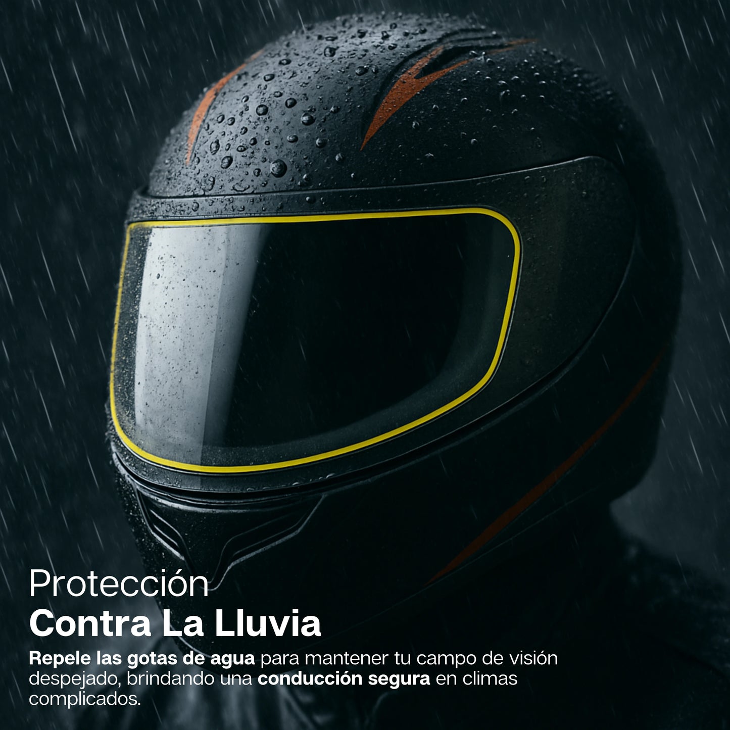 ClearRide | Visor Antilluvia Profesional