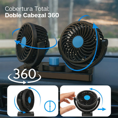 NeoAir | Ventilador Dual Para Vehículo