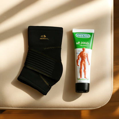AnklePro | Tobillera de Compresión + Crema Muscular