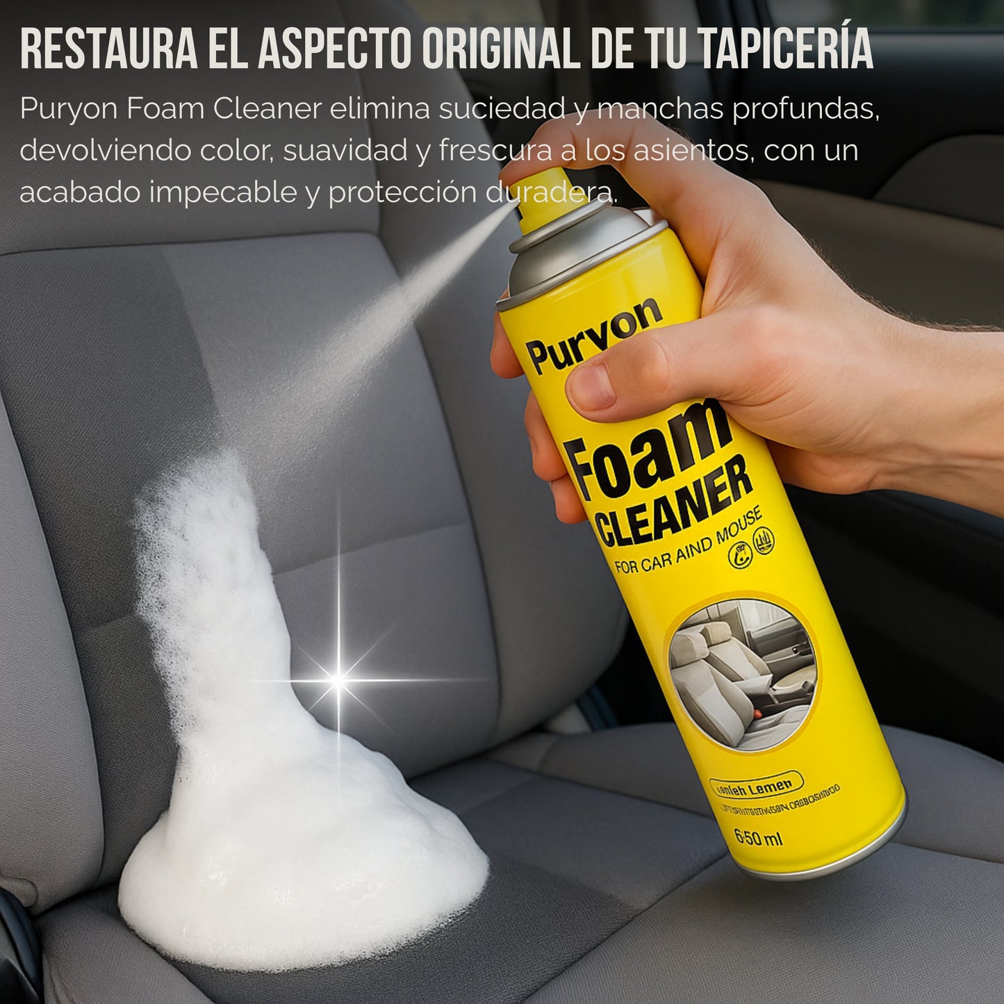 Puryon | Espuma Limpiadora Multiusos