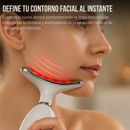 Clarion | Masajeador Facial Reafirmante con Luz LED