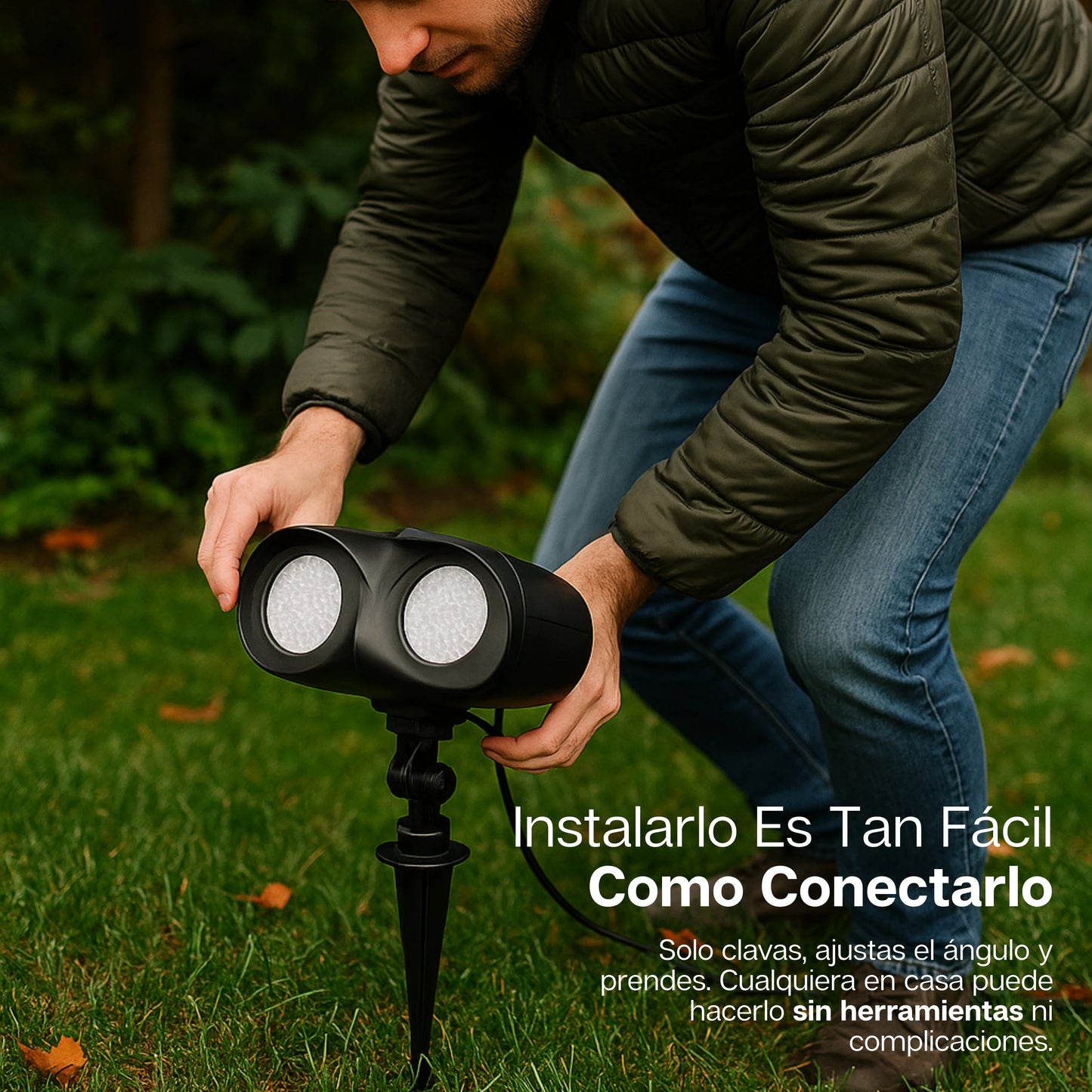 LumiSnow | Proyector Navideño Copos de Nieve HD