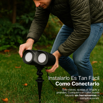 LumiSnow | Proyector Navideño Copos de Nieve HD