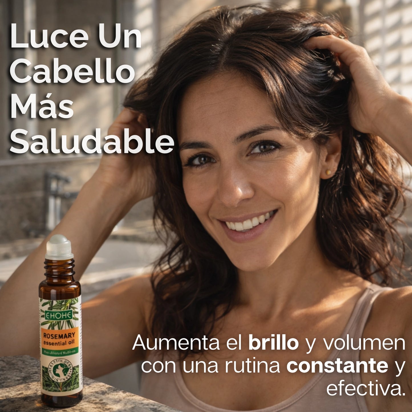 HairBloom | Reparador Capilar Profesional Anticaída con Extracto de Romero.