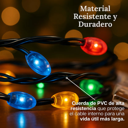FestiSpark | Tira 10M De Luces Navideñas Inteligentes