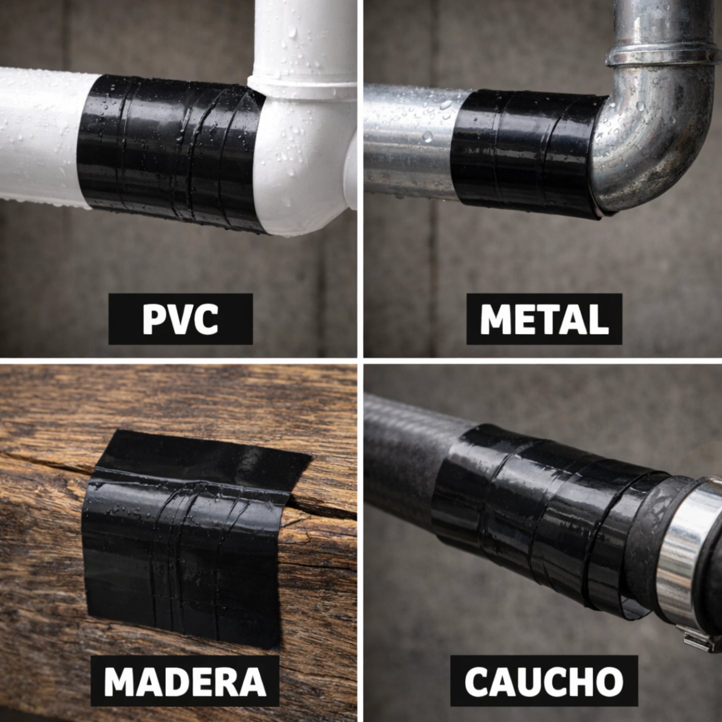 FlexTape Pro | Cinta Ultra Adhesiva Industrial e Impermeable