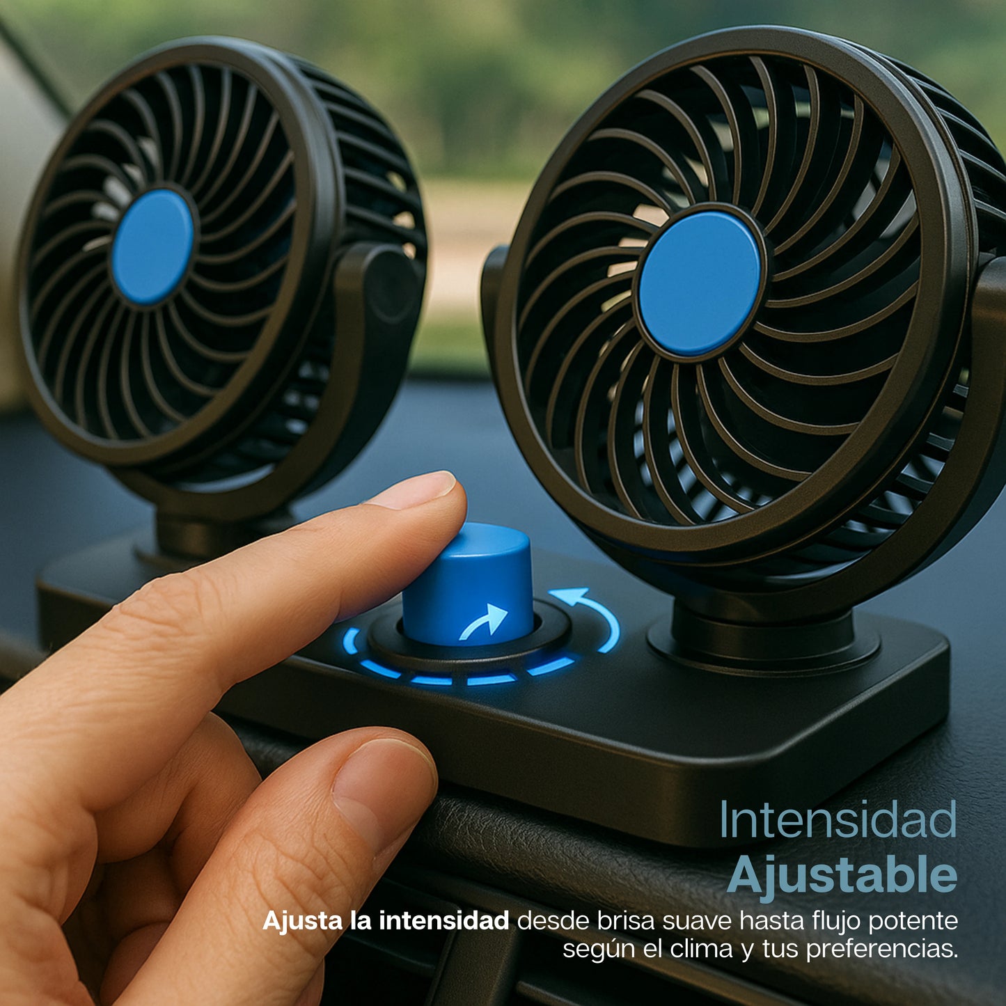 NeoAir | Ventilador Dual Para Vehículo