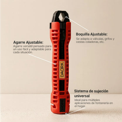Griptor | Llave Fontanería 8 en 1 Profesional